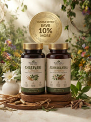 Shatavari & Ashwagandha Dual Wellness Bundle – Save 10% Extra
